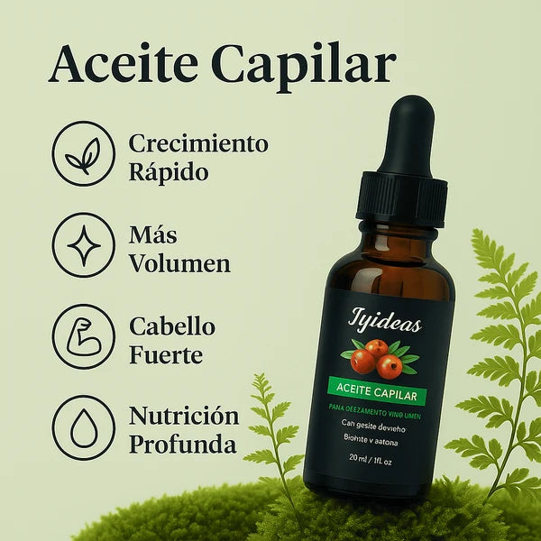 Aceite Batana™ 100% Puro con Romero y Maca Nutritivo Estimula el Crecimiento Capilar y Restaura el Cabello Dañado